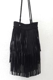  Black Suede Bag