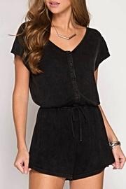  Stone Washed Romper