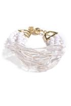  Lucite White Bracelet