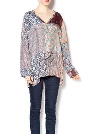  Printed Silk Tunic