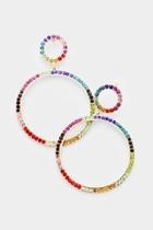  Rainbow Circle Earrings