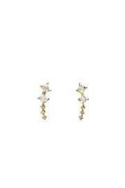 Diamond Angle Earrings