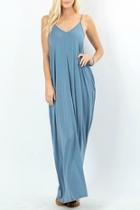  Titanium Maxi Dress