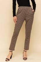  Houndstooth Knit Pant