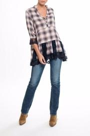  Lena Plaid Top