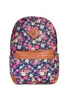  Floral Printed Backpack