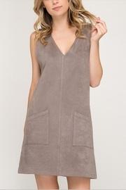 Corduroy Pocket Dress