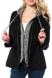 Layered Hoodie Anorak