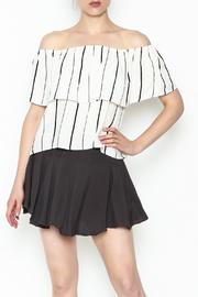  Tiered Stripe Top
