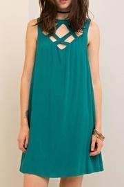  Cutouts Shift Dress