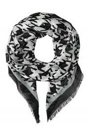  Midnight Houndstooth Scarf