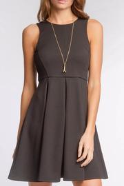  Black A-line Dress