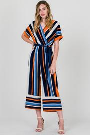  Multicolor Stripe Jumpsuit