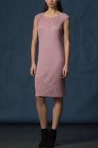  Eyelet Knit Dress
