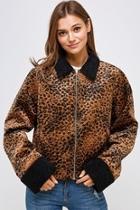  Animal Quilted Jacket