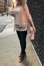  Pink Lace Vest