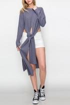  Chic Tie Sweater