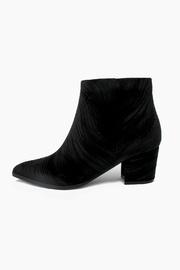  Velvet Textured Booties
