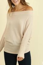  Off Shoulder Dolman