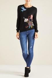  Embroidered Bird Jumper