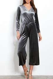  Velvet Crossover Jumpsuit