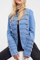  Military Denim Jacket