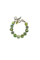  Green Teal Swarovski Bracelet