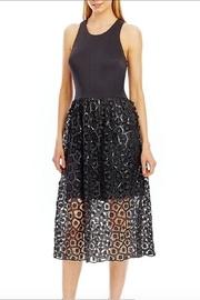  Scuba & Sequin Lace Dress