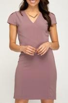  Capsleeve Fitted Dress