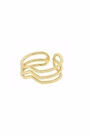  Triple Chevron Ring