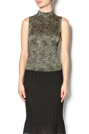  Gold Sleeveless Top