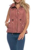  Blush Quilted Vest