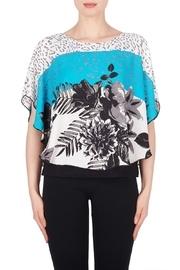  Scarf Print Top
