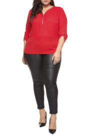  3/4 Zipper Top