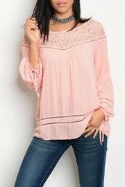  Pink Tunic Blouse