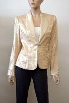  Gold Blazer Jacket