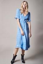 Frontier Checker Dress