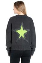  Star Back Sweater