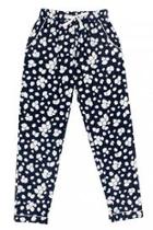  Leafy Navy Trousers