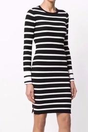  Theory Striped Crewneck Sheath Dress