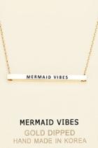  Inspirational Mermaid-vibes Necklace