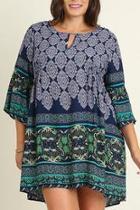  Butterfly Plus Sleeve Tunic