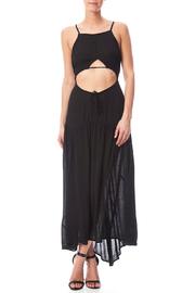  Cut-out Black Dress