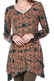  Tie-dye Print Tunic