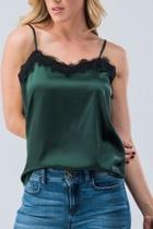  Silky Lace Camisole