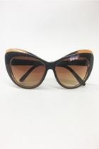  Brown Oversized Sunglasses