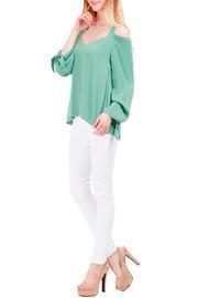  Long Sleeve V Neck