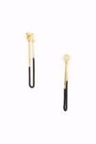  Two Tone Chain Earrings