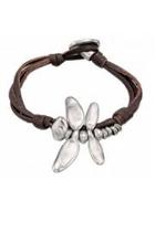  Dragonfly Leather Bracelet