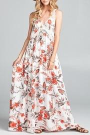  Lace Floral Maxi-dress